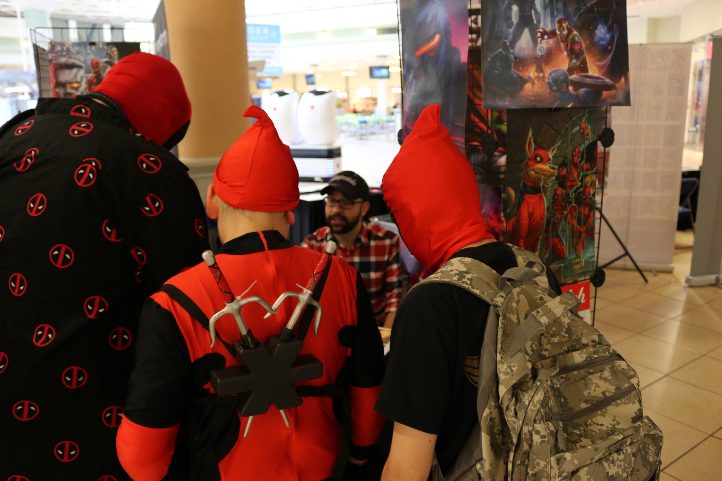 Deadpools Meet Deadpool Artist