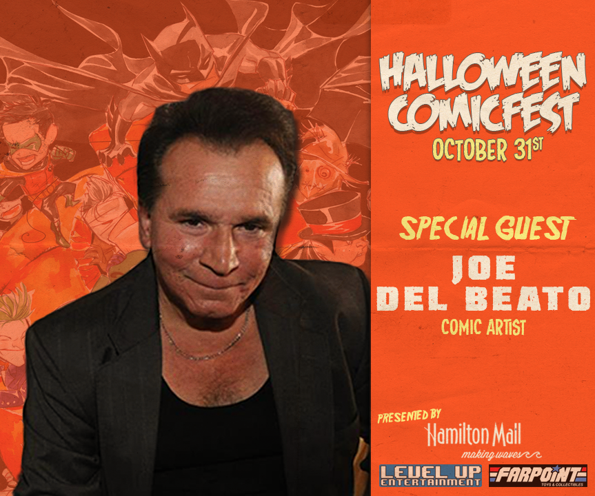    Local comic book artist,&nbsp;Joe Del Beato, is best known for his work on the iconic Marvel comic series G.I. Joe as well as many others including M.A.S.K. and Sectaurs. Joe now runs his own art shop, AC Comics, at the Noyes Arts Garage in Atlantic City and teaches a class on comic illustration at the Atlantic City Free Public Library.