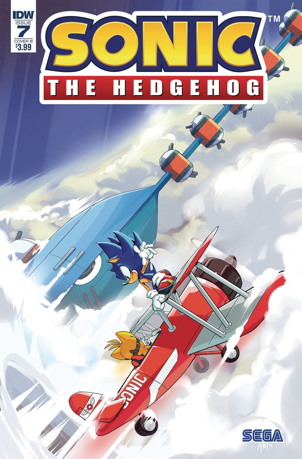 SONIC THE HEDGEHOG #7